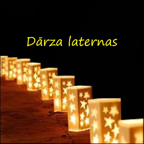 darza laternas